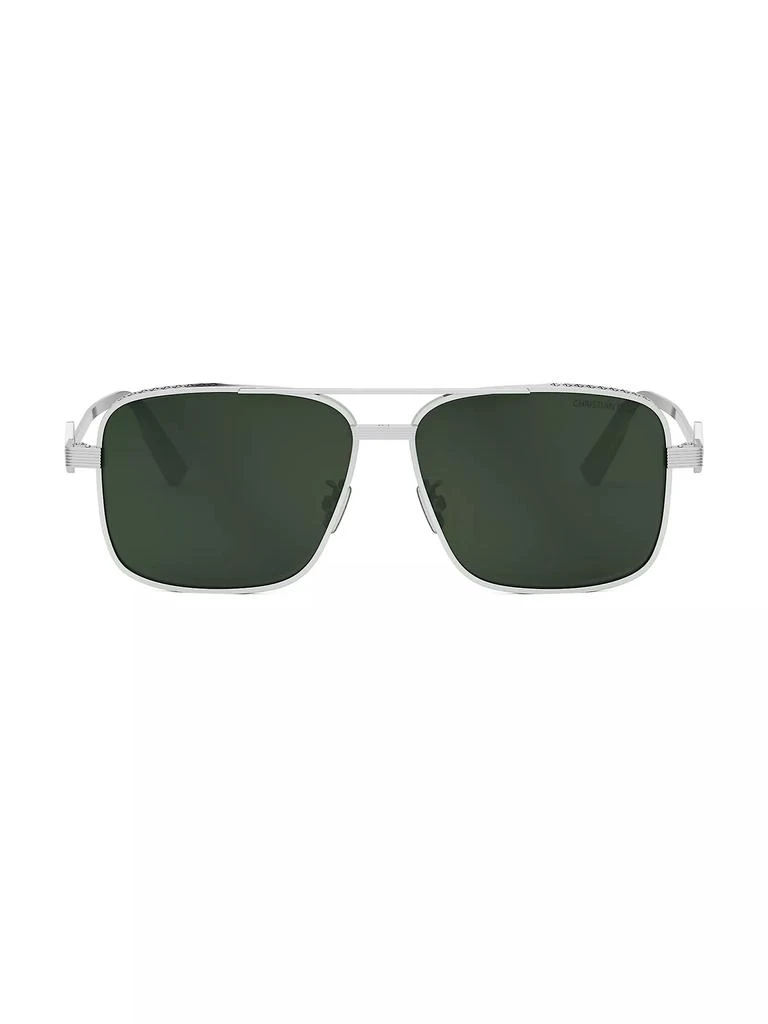 Dior CD Diamond S9F 58MM Square Sunglasses 2