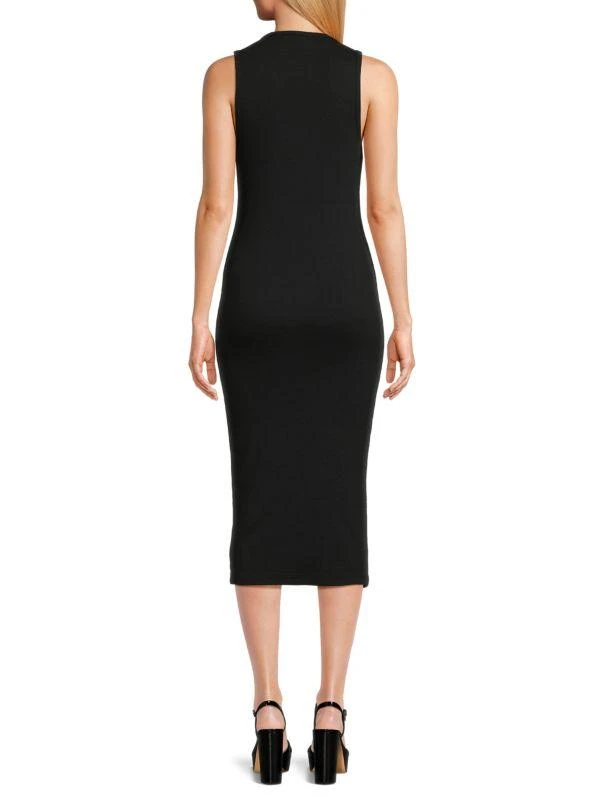 James Perse Ribbed Tank Bodycon Dress 2
