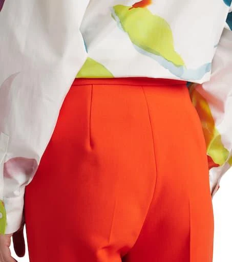 Max Mara Nepeta high-rise wool-blend straight pants 6