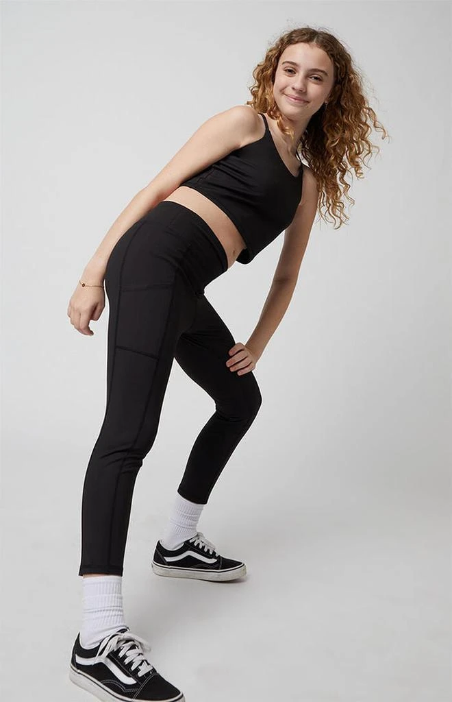 PAC 1980 Kids PAC WHISPER Active Pocket Yoga Pants 1