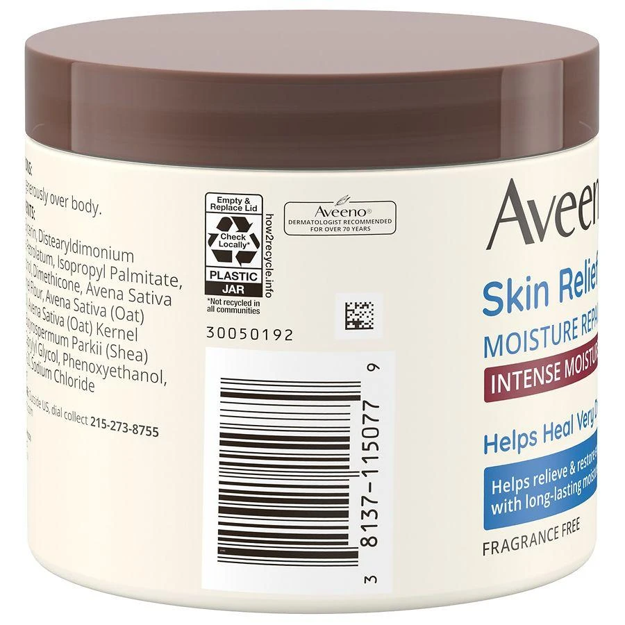 Aveeno Skin Relief Intense Moisturizing Cream Fragrance Free 3