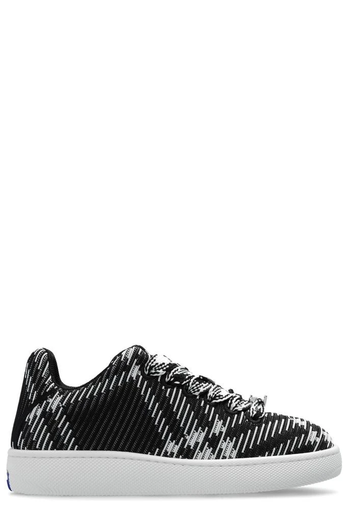 Burberry Burberry Check Knit Low-Top Sneakers 1