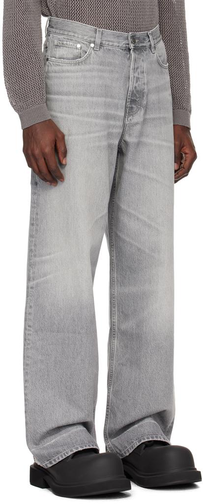 032c Gray Attrition Destroyed Jeans