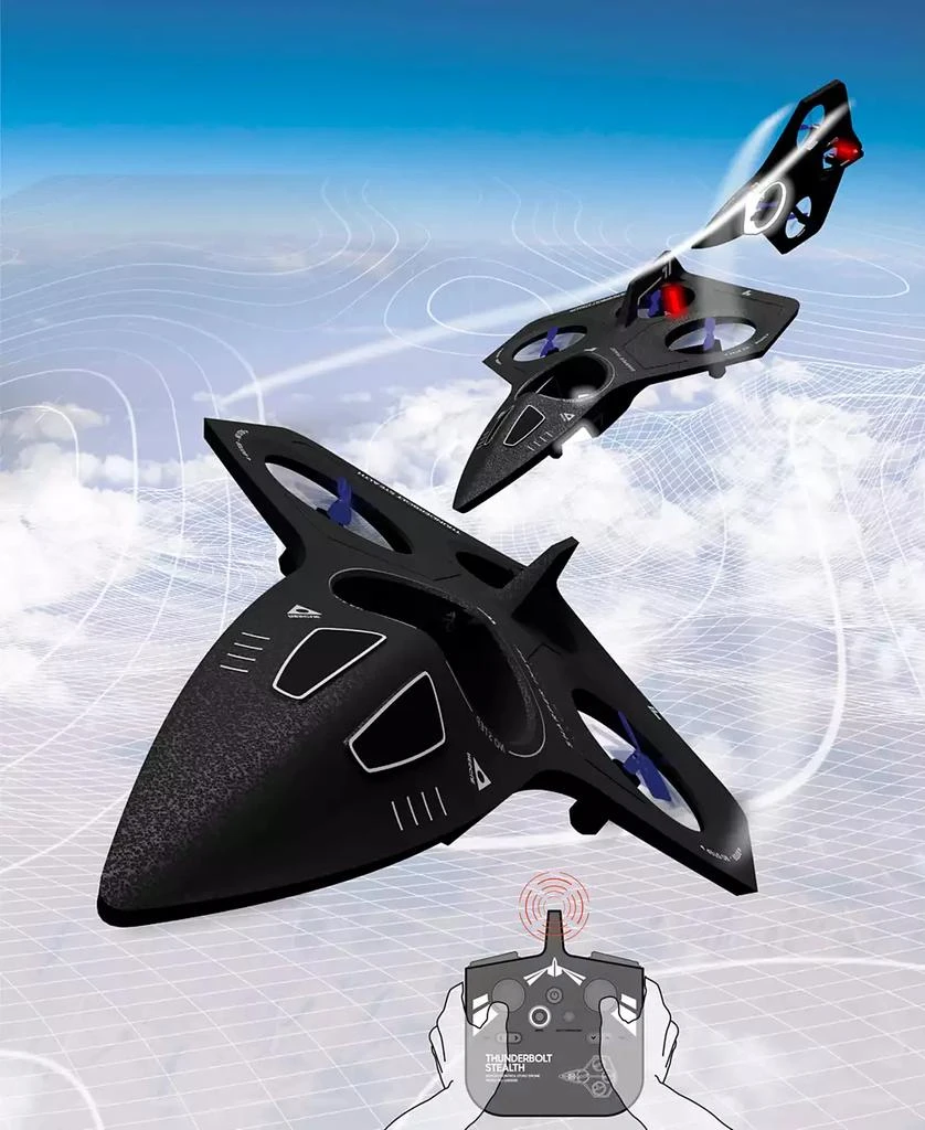 Sharper Image Thunderbolt Stealth Drone 2
