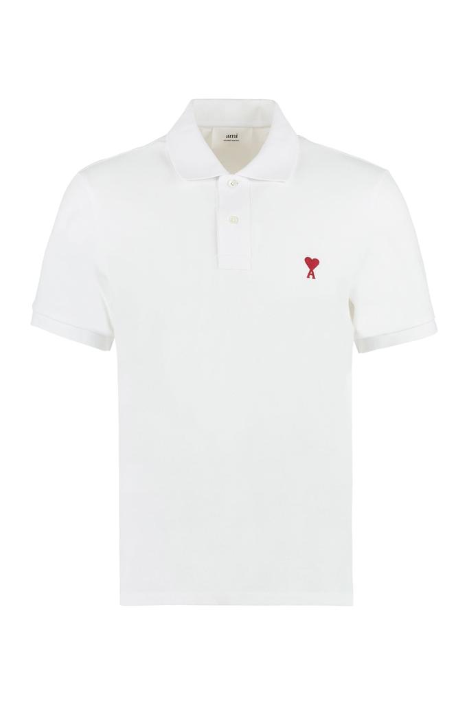 Ami Alexandre Mattiussi Cotton-piqué Polo Shirt