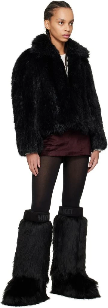 Moon Boot Black Icon Yeti Tall Boots 5