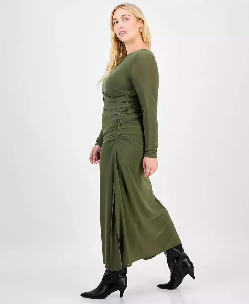 Plus Size Mesh Maxi Dress, Macy's Exclusive  On Sale Now with Up to 71%  Off | Discover Exclusive Deals & Savings at BeyondStyle  Authentic Bar III  dress|women's fashion|dresses with Limited-Time