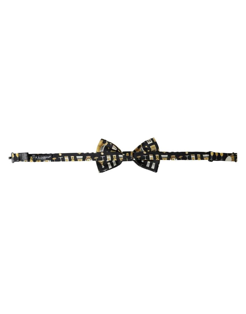 Dolce & Gabbana Silk Cocktail Adjustable Neck Men Bow Men's Tie 3