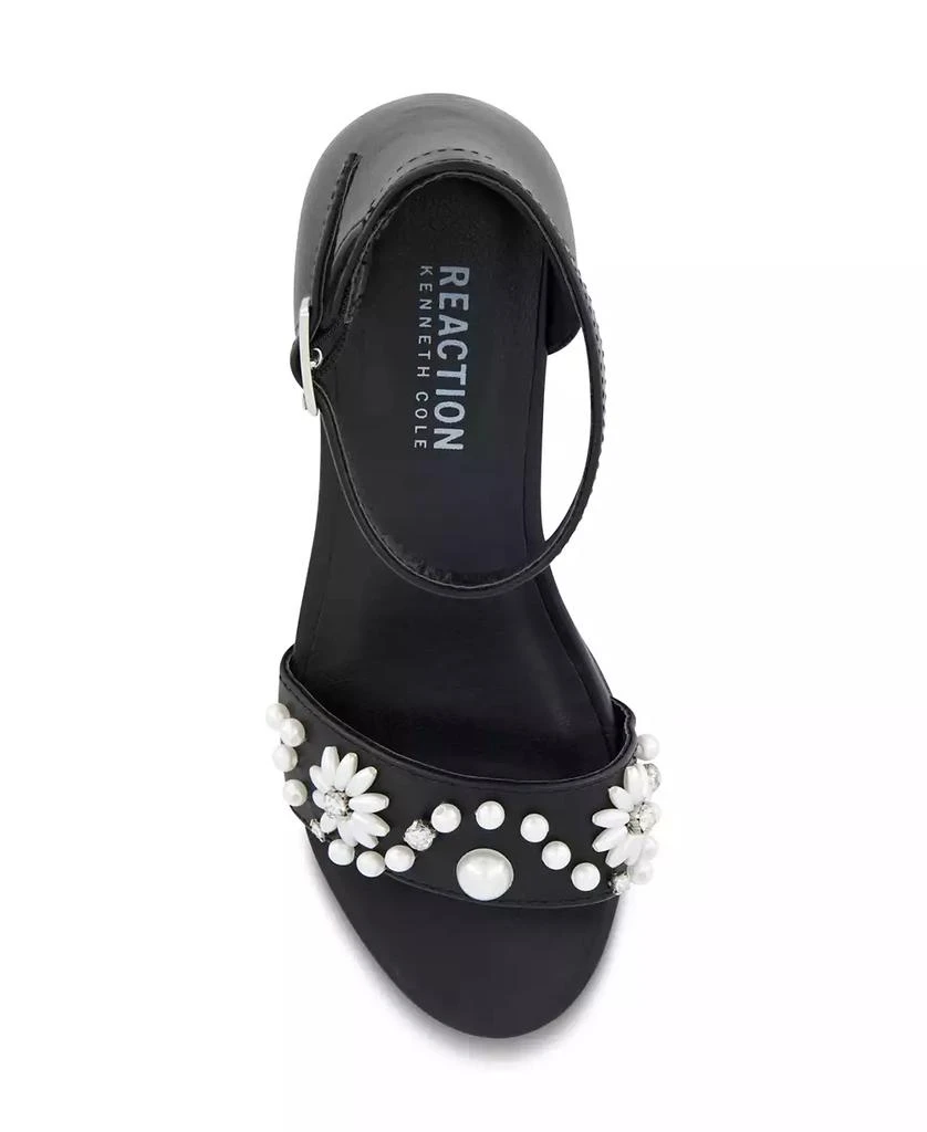 Kenneth Cole Kenneth Cole Little Girls Pearl Farah Open Toe Heel 5