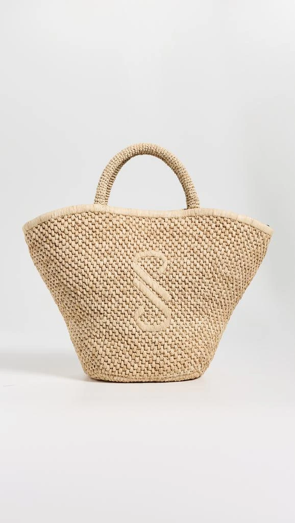 Proenza Schouler Large Chelsea Tote in Natural Raffia 1