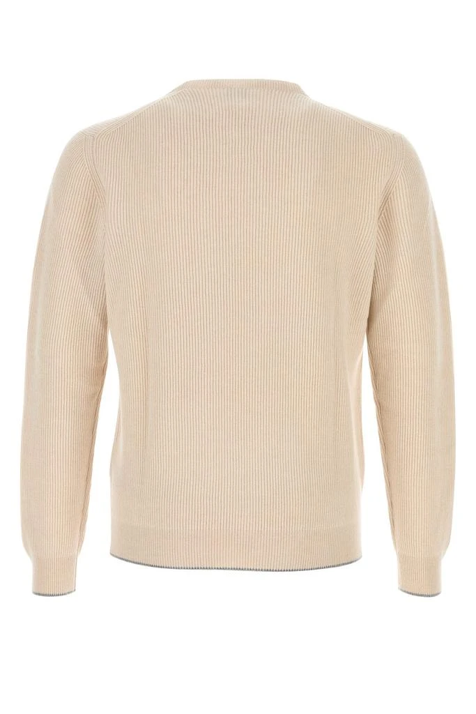 Fedeli Sand cashmere Argentina sweater 1
