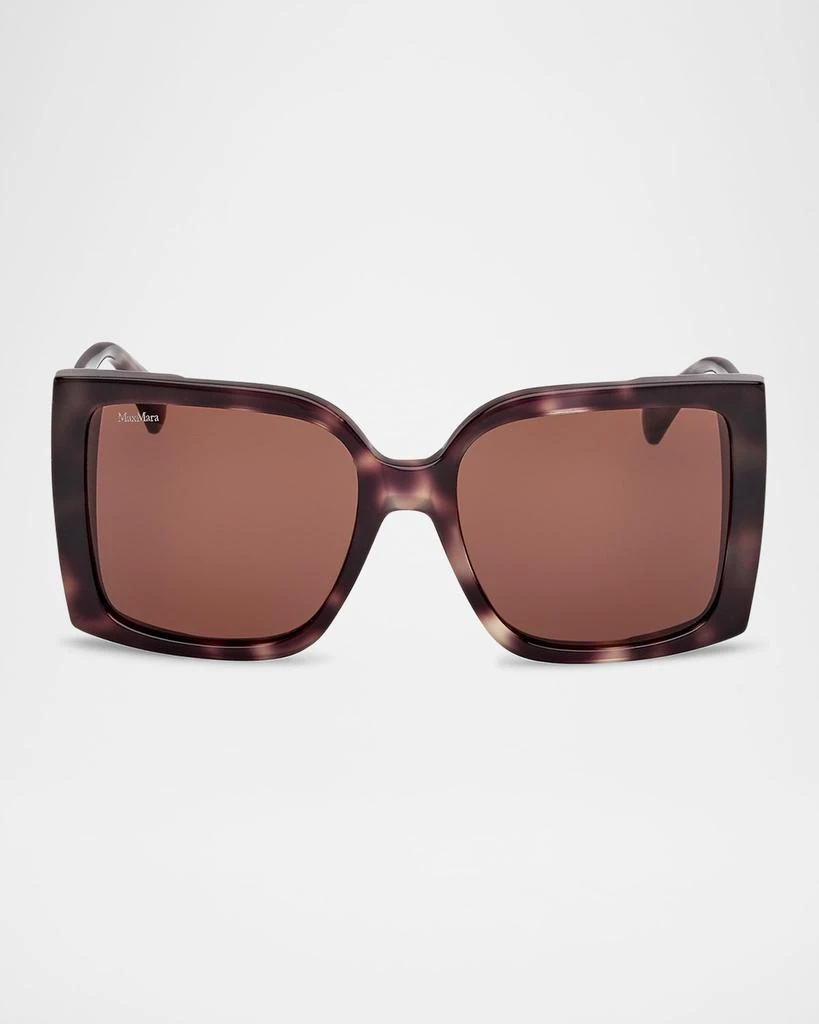 Max Mara Max Mara Miller 1 Rectangular Frame Sunglasses  display picture 3