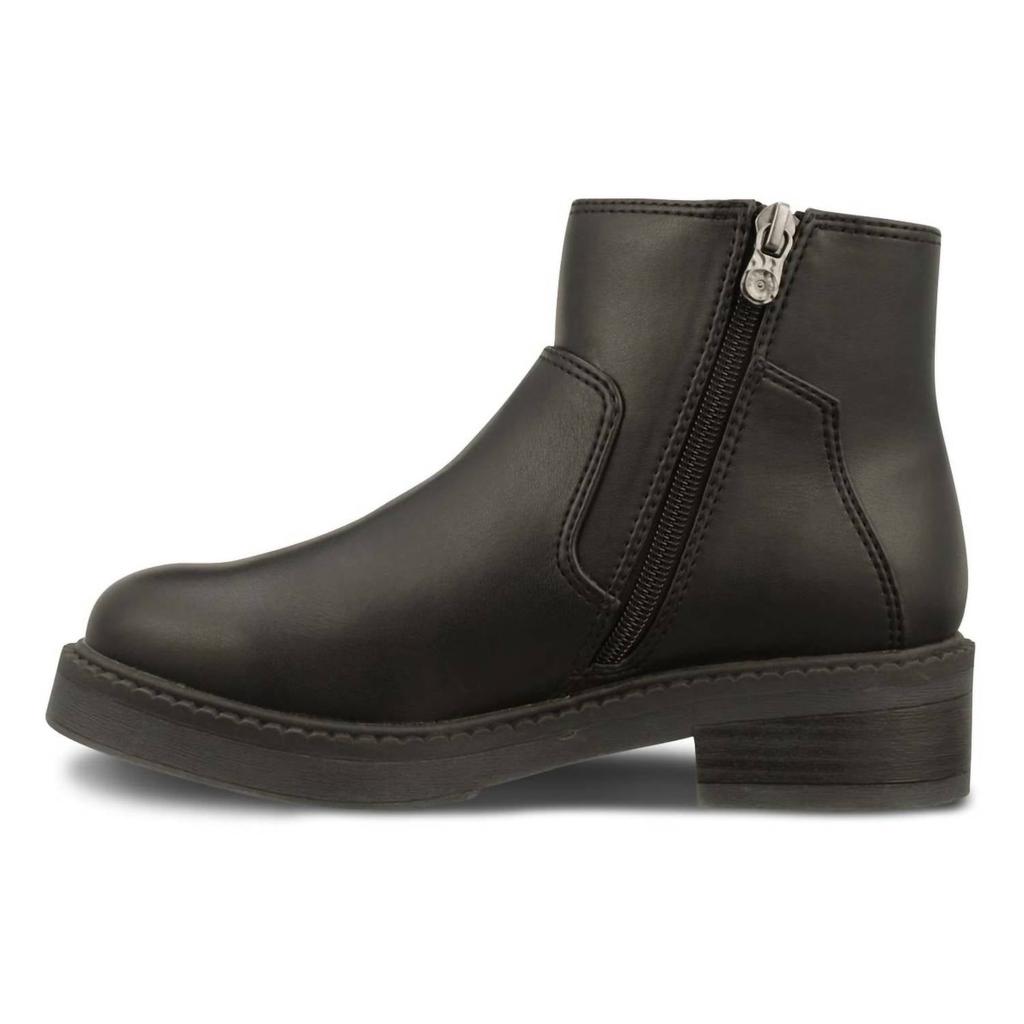 Blowfish Women's Malibu Vienna Chelsea Boots In Black Far Out/hibernator