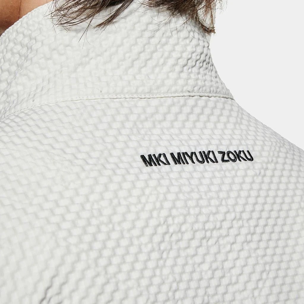 MKI Miyuki Zoku MIYUKI ZOKU Seersucker Quarter-Zip Jacket 4