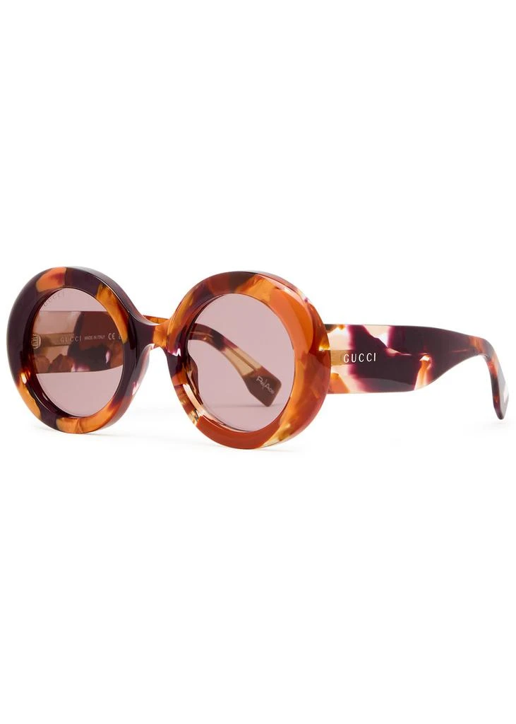 Gucci Oversized round-frame sunglasses 1