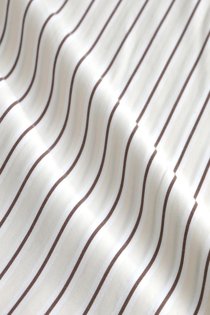 Margaux Lonnberg Margaux Lonnberg - Chemise Wenders Brown Stripes