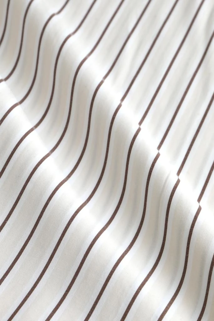 预计3周后发货 Margaux Lonnberg Margaux Lonnberg - Chemise Wenders Brown Stripes 2