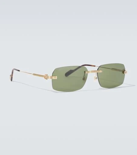 Cartier Eyewear Collection Première De Cartier rectangular sunglasses 4
