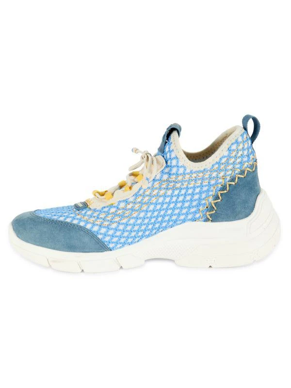Sam Edelman Chelsie Woven Design Low Top sneakers 4