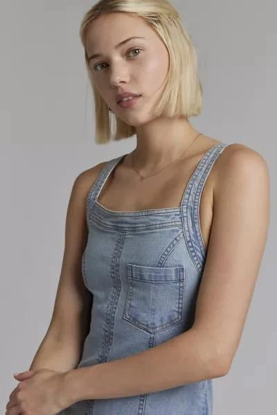 BDG BDG Finley Square Neck Denim Midi Dress 2
