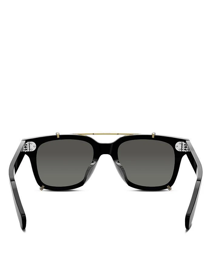 Celine Clip On Square Sunglasses, 50mm 5