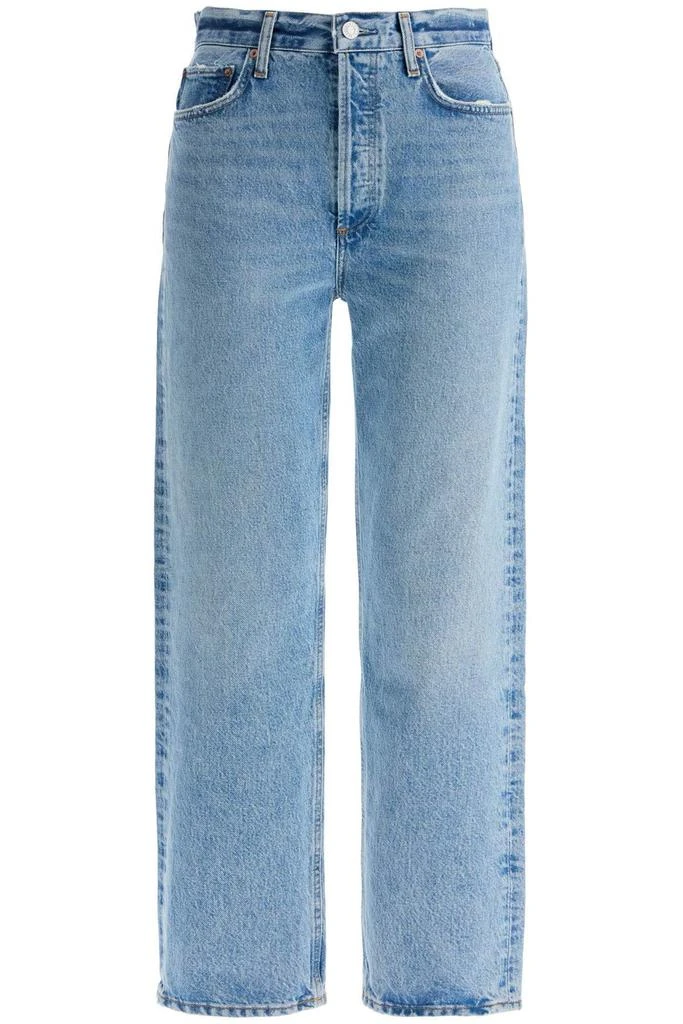 AGOLDE AGOLDE High-Waisted Straight-Leg Jeans 1