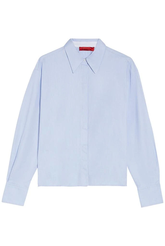 MAX&Co Max&co. Mod 3 - boxy-fit cotton oxford shirt 1