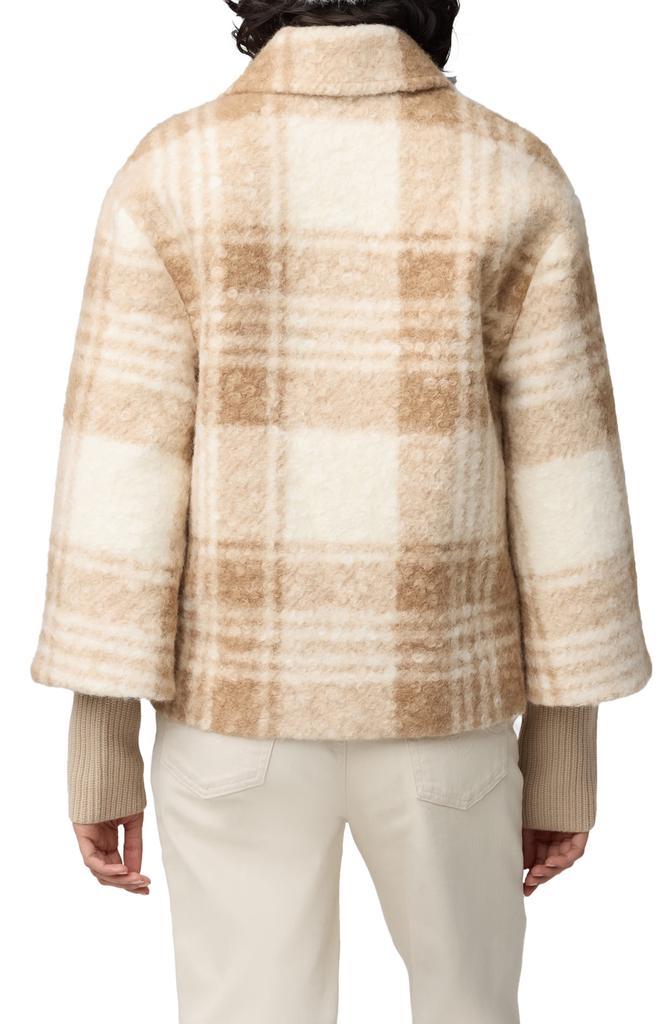 Soia & Kyo Pauline Relaxed Fit Plaid Jacket