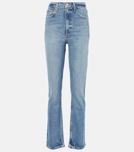 AGOLDE Stovepipe high-rise straight jeans 1