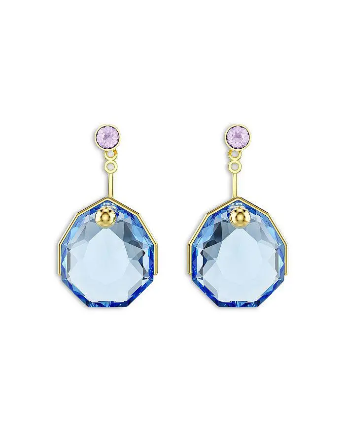 Swarovski Gema Mixed Crystal Drop Earrings