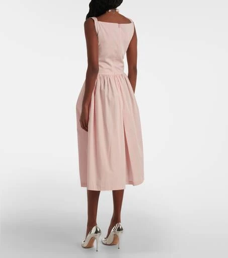 Vivienne Westwood Sunday draped satin corset dress 3