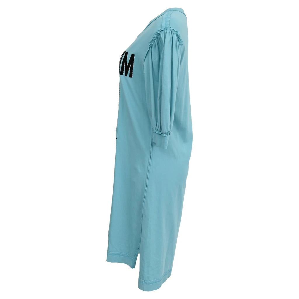 Moschino T-shirt Dress in Light Blue Cotton 2