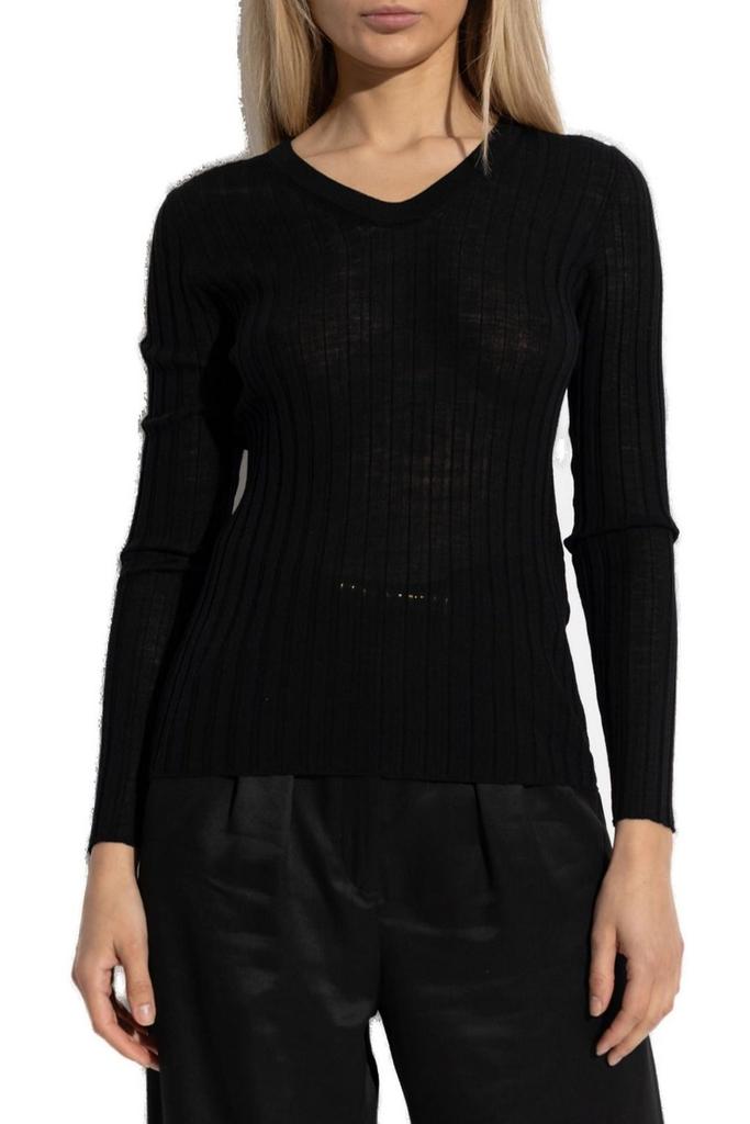 IRO Iro Hattie V-Neck Ribbed Top