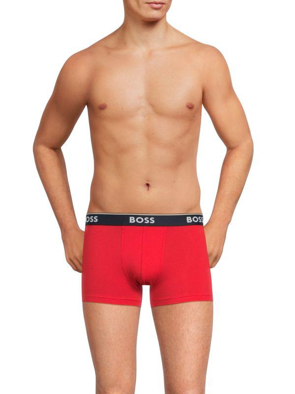 Hugo Boss 3-Pack Logo Waist Trunks