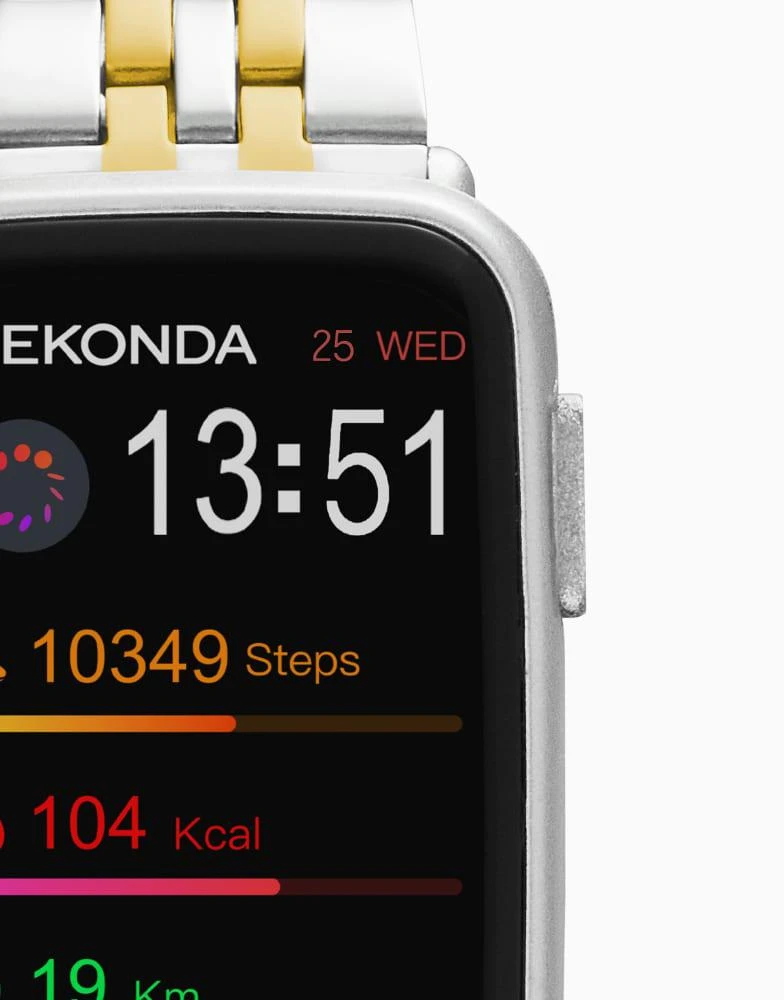 Sekonda Sekonda track 26mm rectangular grey watch in silver - SILVER 4