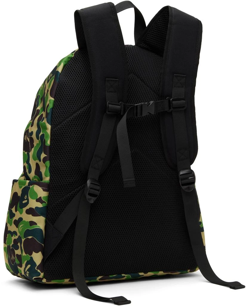 Bape Green ABC Camo Daypack Backpack 3