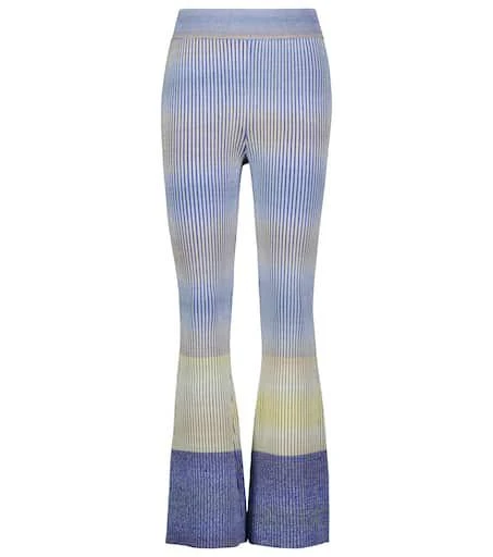 Jonathan Simkhai Havyn striped cotton-blend pants 1