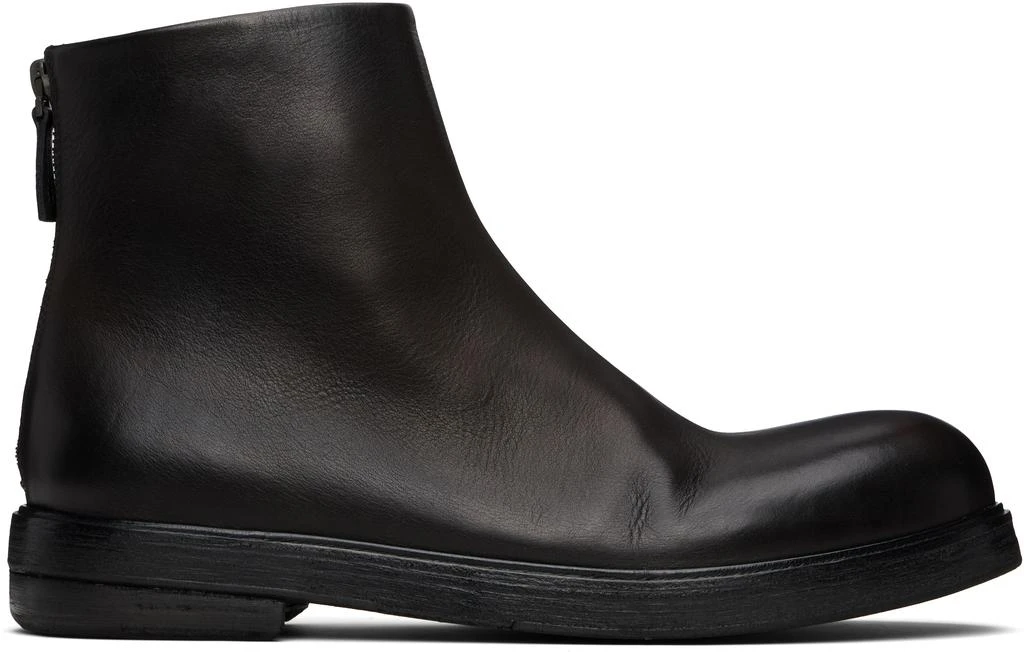 Marsèll Black Zucca Zeppa Ankle Boots 1