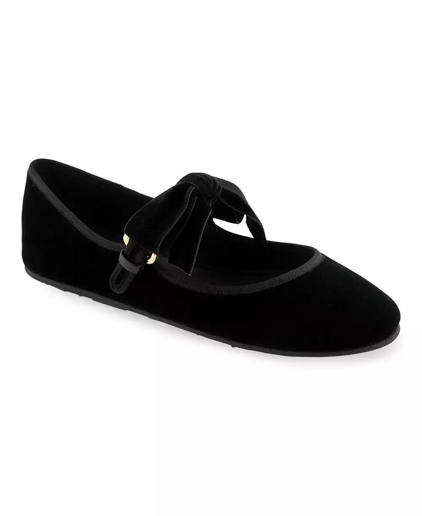 Aerosoles Women's Poppy Bow Mary Jane Flats