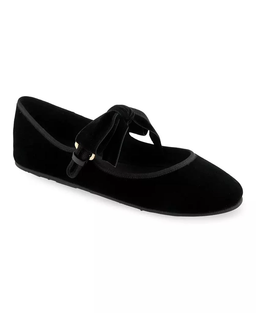 Aerosoles Women's Poppy Bow Mary Jane Flats 1