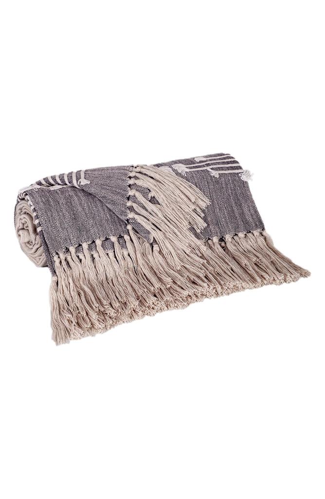 Parkland Adonia Tasseled Throw Blanket