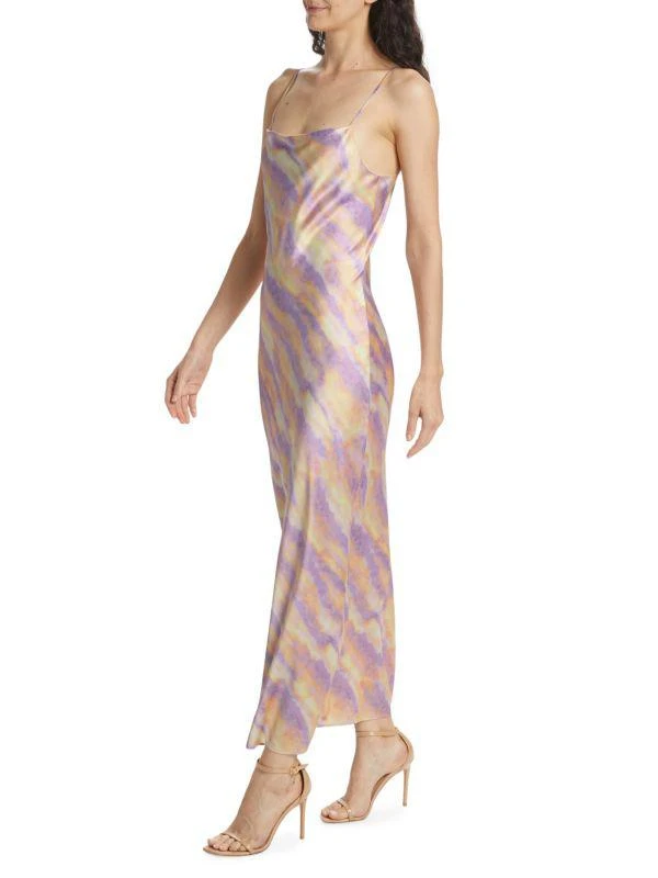Vince Ikat Tie Dye Slip Maxi Dress 3