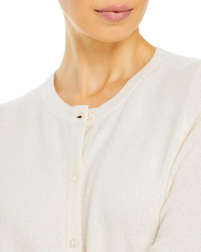 Bloomingdale's C by Bloomingdale's Crewneck Cashmere Cardigan - Exclusive 4