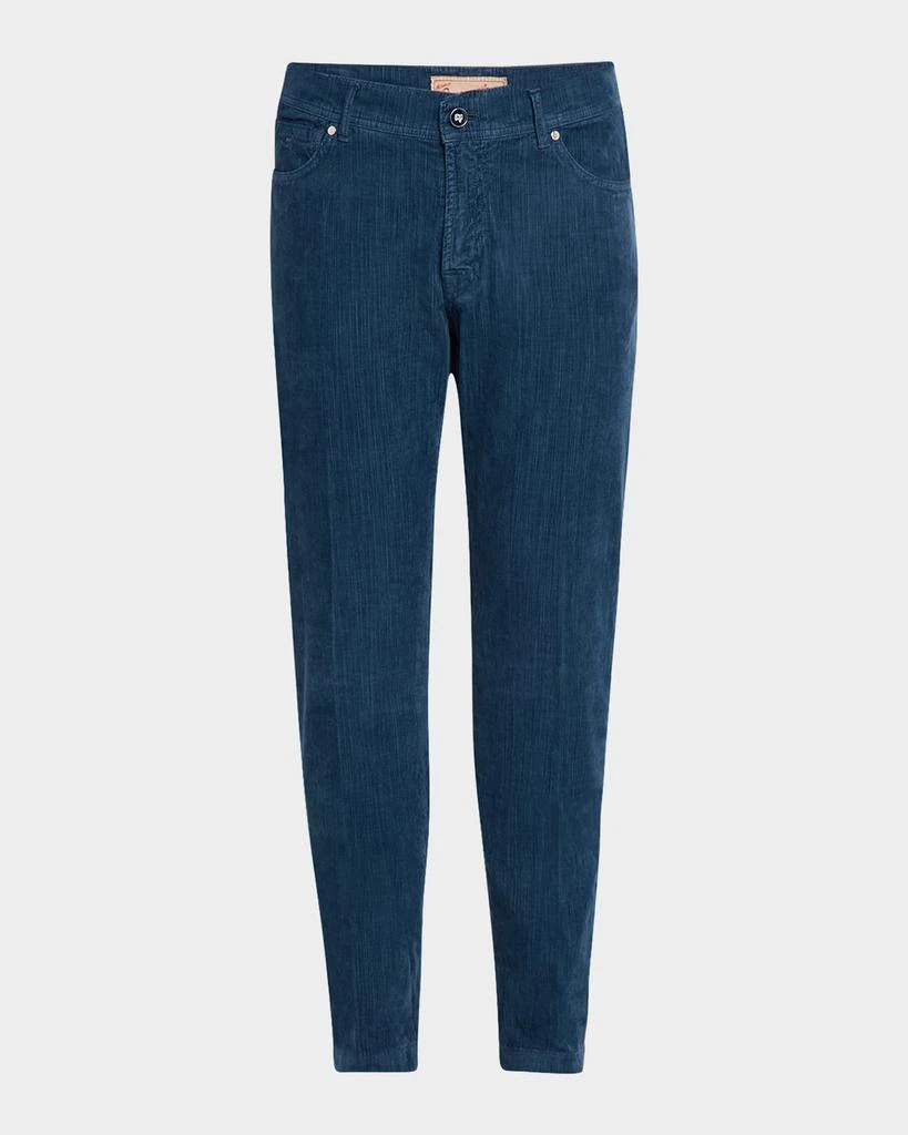 Marco Pescarolo Men's Elour Garment-Dyed Corduroy Pants 1