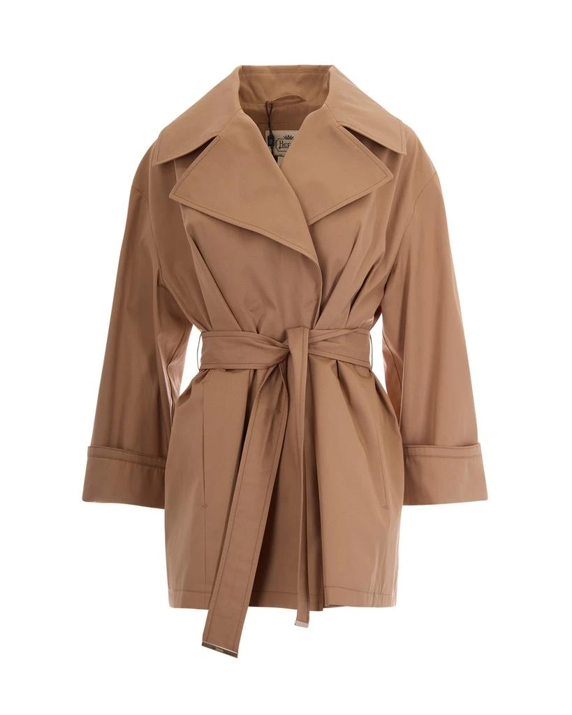 Herno Camel Dean Raincoat