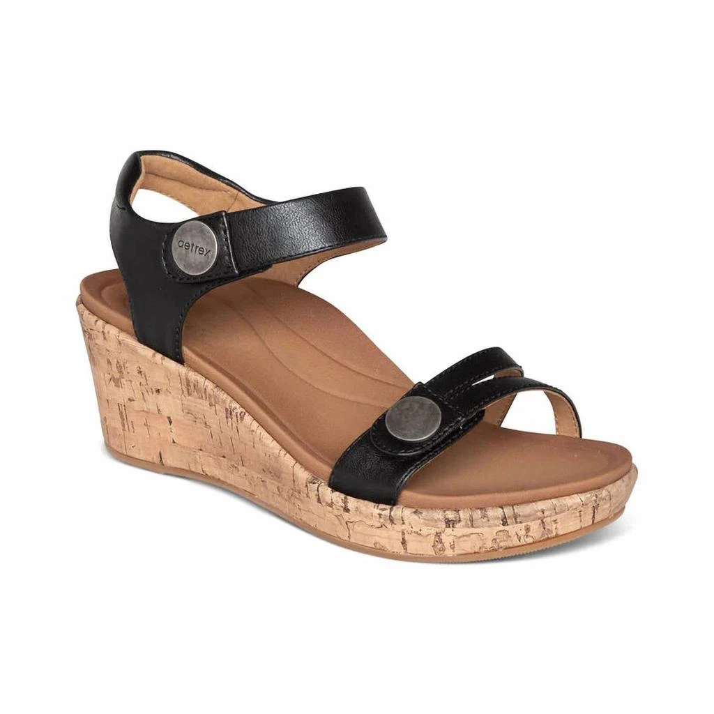 Aetrex Livia In Black 1
