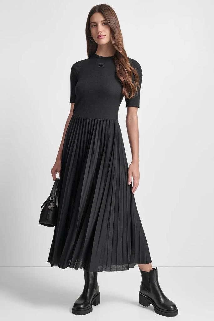 DKNY MIXED MEDIA MIDI TANK DRESS - Sleep & Underwear - Free Shipping -  BeyondStyle