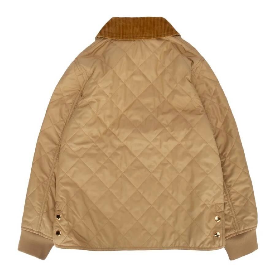 Burberry Kids Archive Beige Quilted Jacket