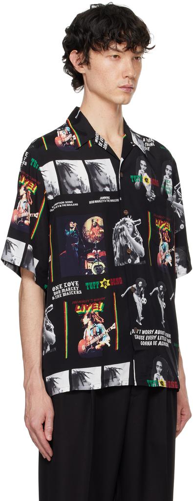Wacko Maria Black Bob Marley Shirt