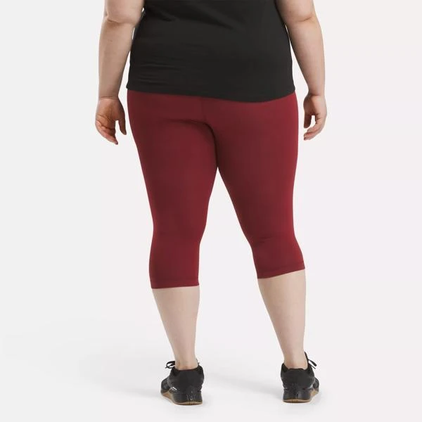 Reebok Reebok Identity Small Logo Cotton Leggings (Plus Size) 3